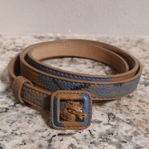 Burberry Prorsum Hand Painted Belt